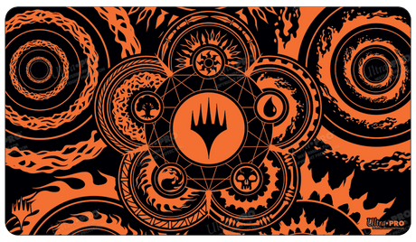 Mana 7 Color Wheel Standard Gaming Playmat for Magic: The Gathering - E - 19236 - Ultra PRO - Ultra PRO International