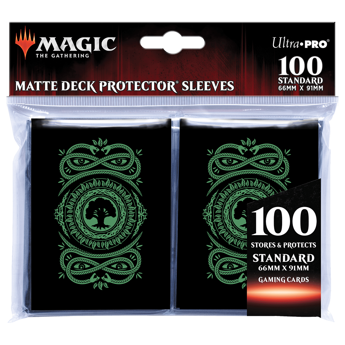 Mana 7 Forest Deck Protector Sleeves (100ct) for Magic: The Gathering - E - 19247 - Ultra PRO - Ultra PRO International