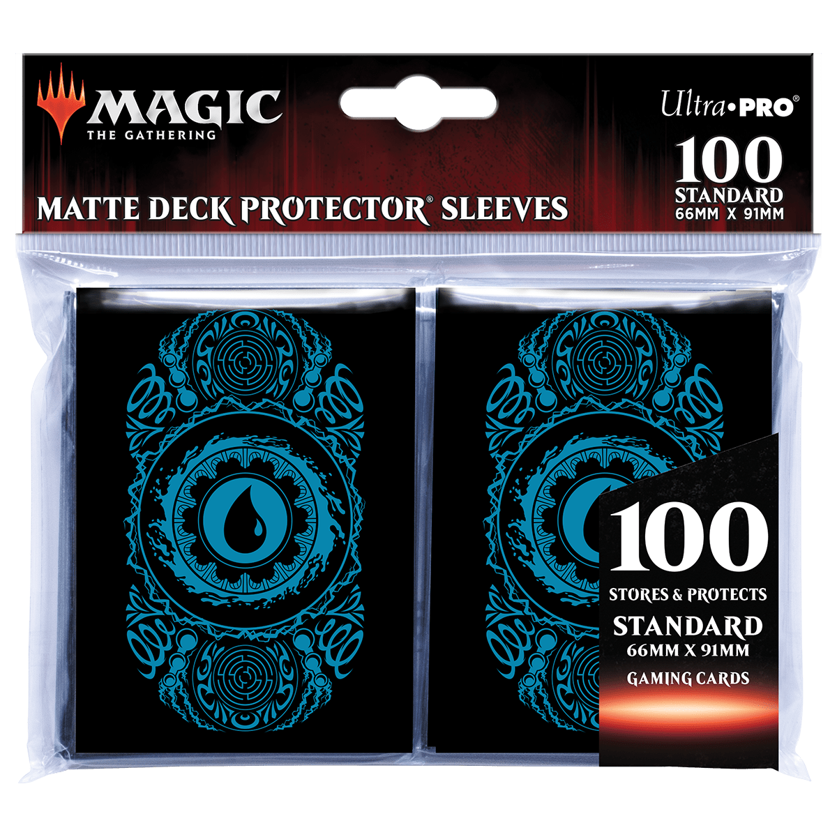 Mana 7 Island Deck Protector Sleeves (100ct) for Magic: The Gathering - E - 19244 - Ultra PRO - Ultra PRO International