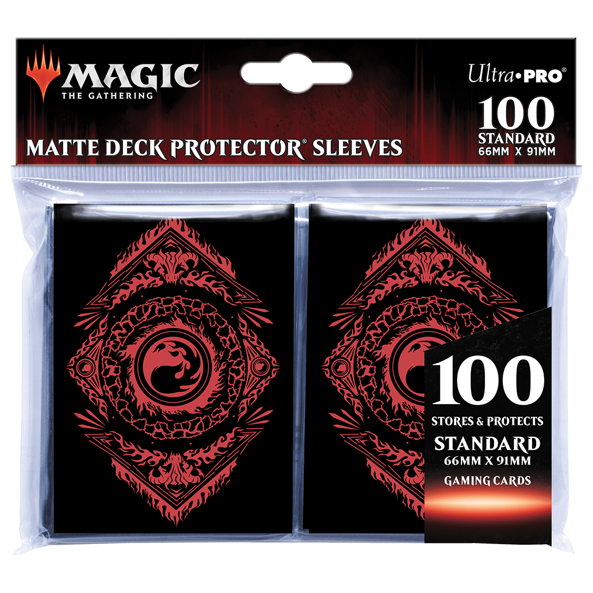 Mana 7 Mountain Deck Protector Sleeves (100ct) for Magic: The Gathering - E - 19246 - Ultra PRO - Ultra PRO International