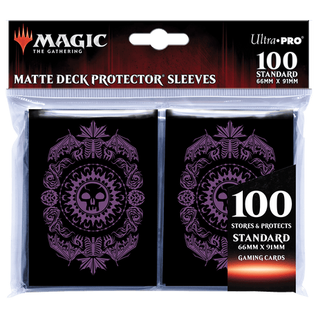 Mana 7 Swamp Deck Protector Sleeves (100ct) for Magic: The Gathering - E - 19245 - Ultra PRO - Ultra PRO International