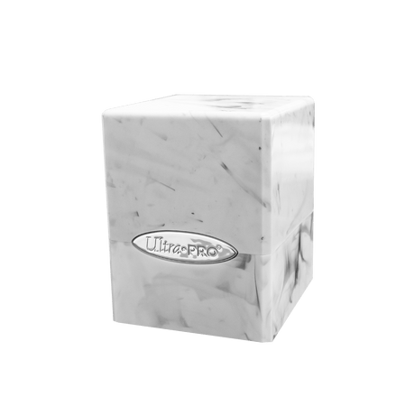 Marble Satin Cube - White / Black - E - 16353 - Ultra PRO - Ultra PRO International