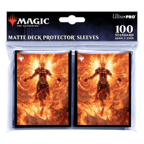 March of the Machine Chandra, Hopeâ€™s Beacon Standard Deck Protector Sleeves (100ct) for Magic: The Gathering - E - 19746 - Ultra PRO - Ultra PRO International