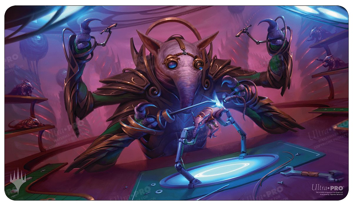 March of the Machine Gimbal, Gremlin Prodigy Standard Gaming Playmat for Magic: The Gathering - E - 19774 - Ultra PRO - Ultra PRO International