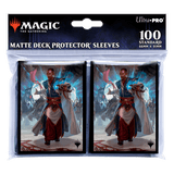 March of the Machine Teferi Akosa of Zhalfir Standard Deck Protector Sleeves (100ct) for Magic: The Gathering - E - 19748 - Ultra PRO - Ultra PRO International