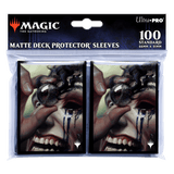 Modern Horizons 3 Jet Medallion Deck Protector Sleeves (100ct) for Magic: The Gathering - E - 38406 - Ultra PRO International - Ultra PRO International