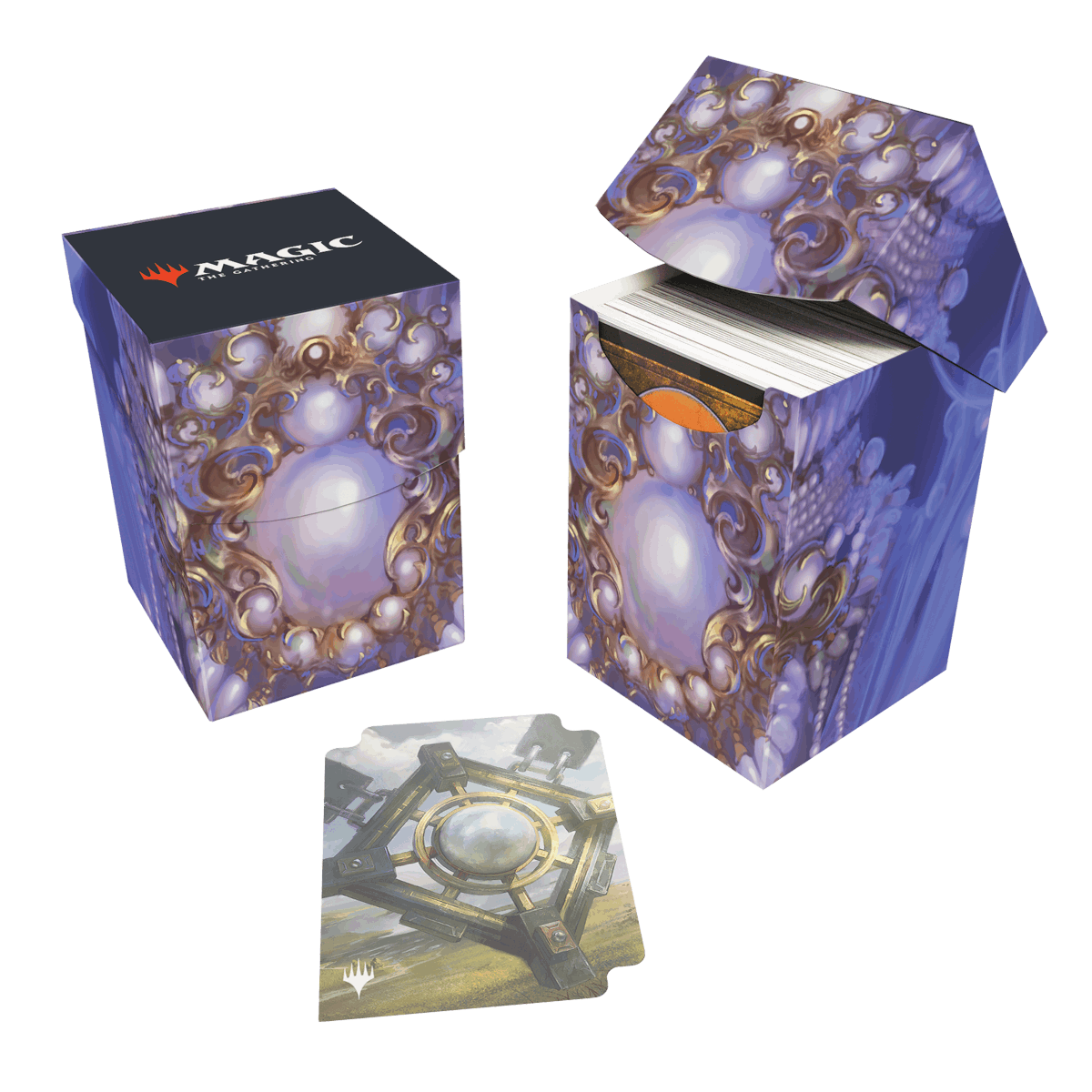 Modern Horizons 3 Pearl Medallion 100+ Deck BoxÂ® for Magic: The Gathering - E - 38413 - Ultra PRO International - Ultra PRO International