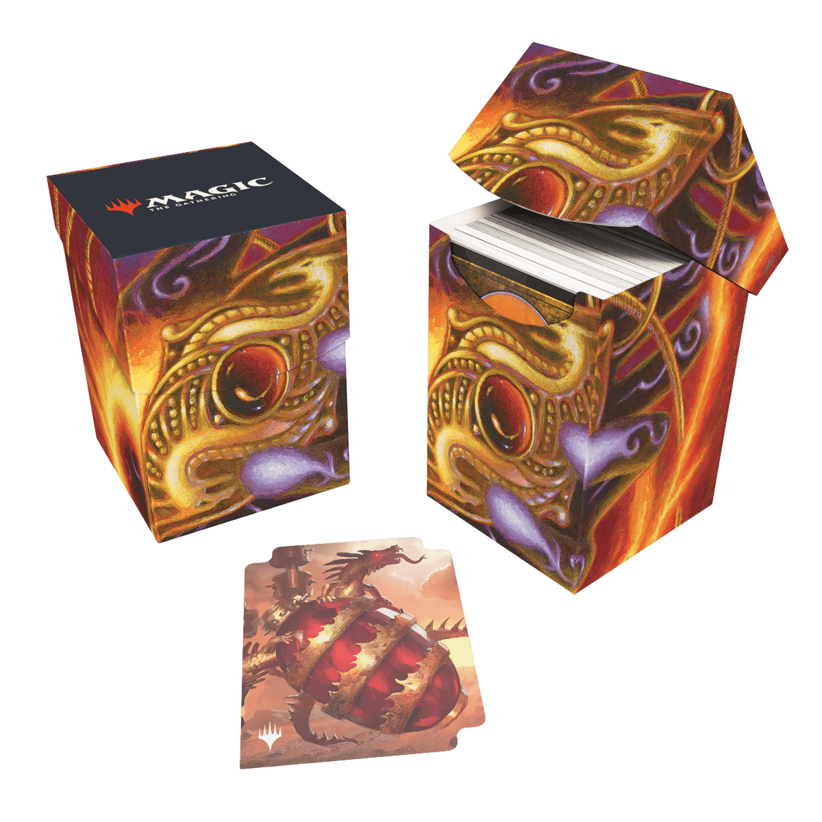 Modern Horizons 3 Ruby Medallion 100+ Deck BoxÂ® for Magic: The Gathering - E - 38416 - Ultra PRO International - Ultra PRO International