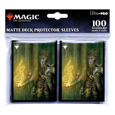 Murders at Karlov Manor Kaust, Eyes of the Glade Standard Deck Protector Sleeves (100ct) for Magic: The Gathering - E - 38253 - Ultra PRO - Ultra PRO International