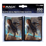 Murders at Karlov Manor Kellan, Inquisitive Prodigy Standard Deck Protector Sleeves (100ct) for Magic: The Gathering - E - 38258 - Ultra PRO - Ultra PRO International