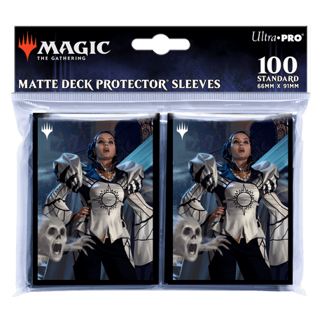 Murders at Karlov Manor Teysa, Opulent Oligarch Standard Deck Protector Sleeves (100ct) for Magic: The Gathering - E - 38254 - Ultra PRO - Ultra PRO International