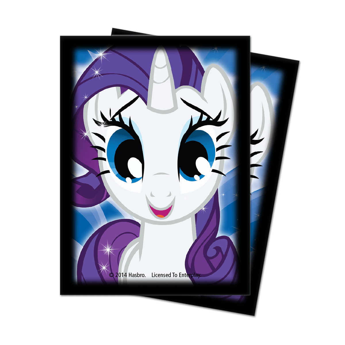 My Little Pony Rarity Standard Deck Protector Sleeves (65ct) - E - 84316 - Ultra PRO - Ultra PRO International