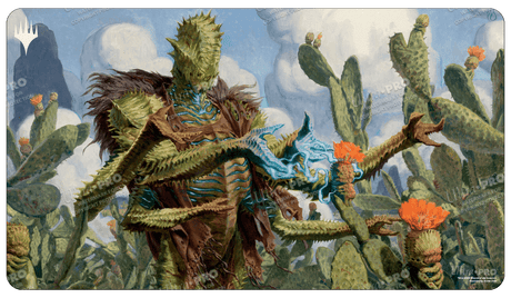 Outlaws of Thunder Junction Bristly Bill, Spine Sower Standard Gaming Playmat for Magic: The Gathering - E - 38397 - Ultra PRO International - Ultra PRO International