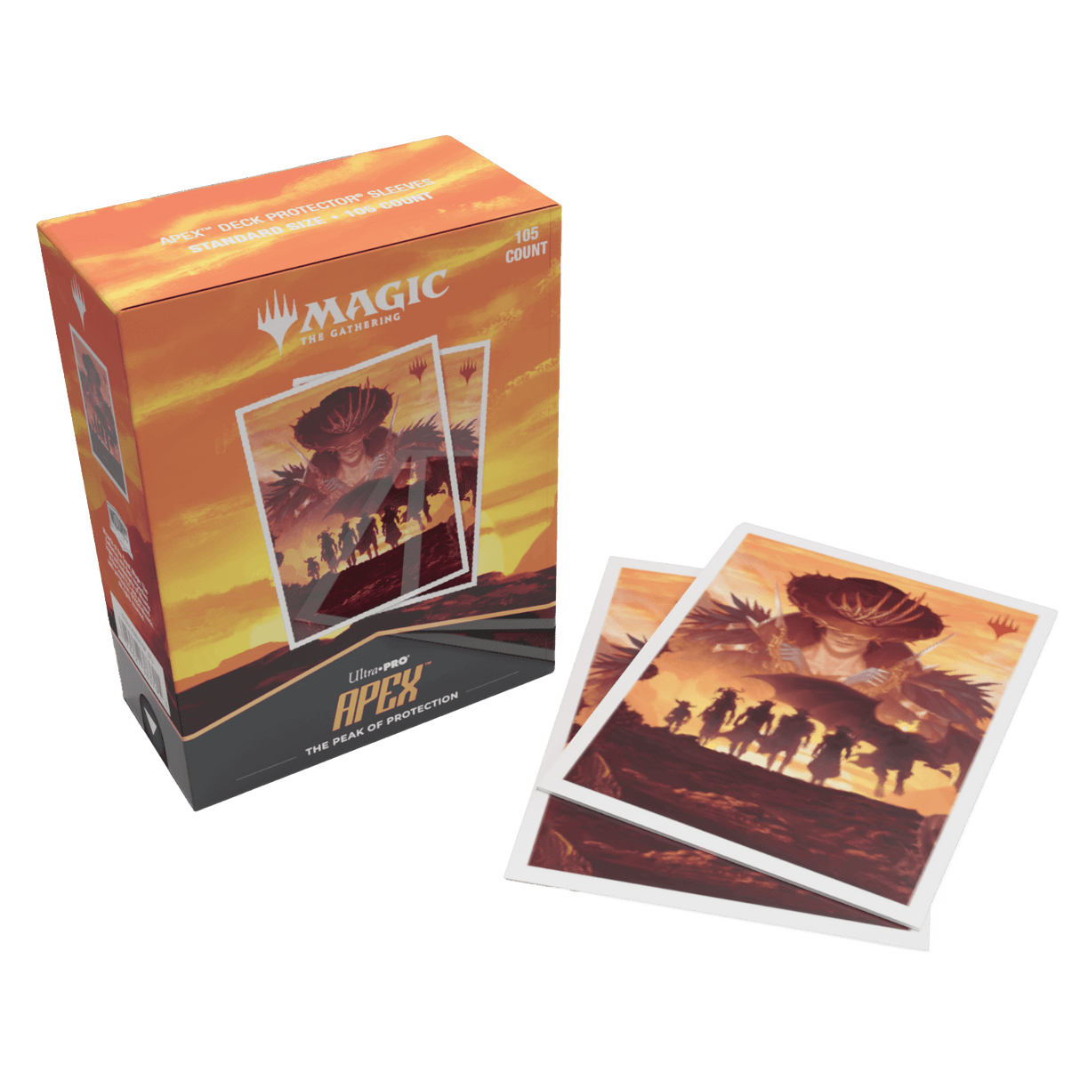 Outlaws of Thunder Junction Gang Silhouette 105ct APEXâ„¢ Deck Protector Sleeves for Magic: The Gathering - E - 38370 - Ultra PRO International - Ultra PRO International