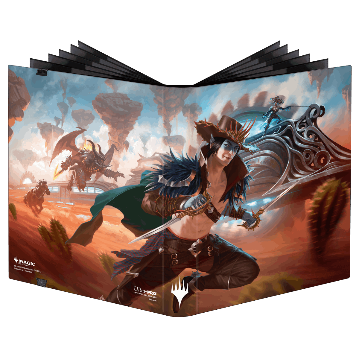 Outlaws of Thunder Junction Marketing Art 9 - Pocket PRO - Binder for Magic: The Gathering - E - 38375 - Ultra PRO International - Ultra PRO International