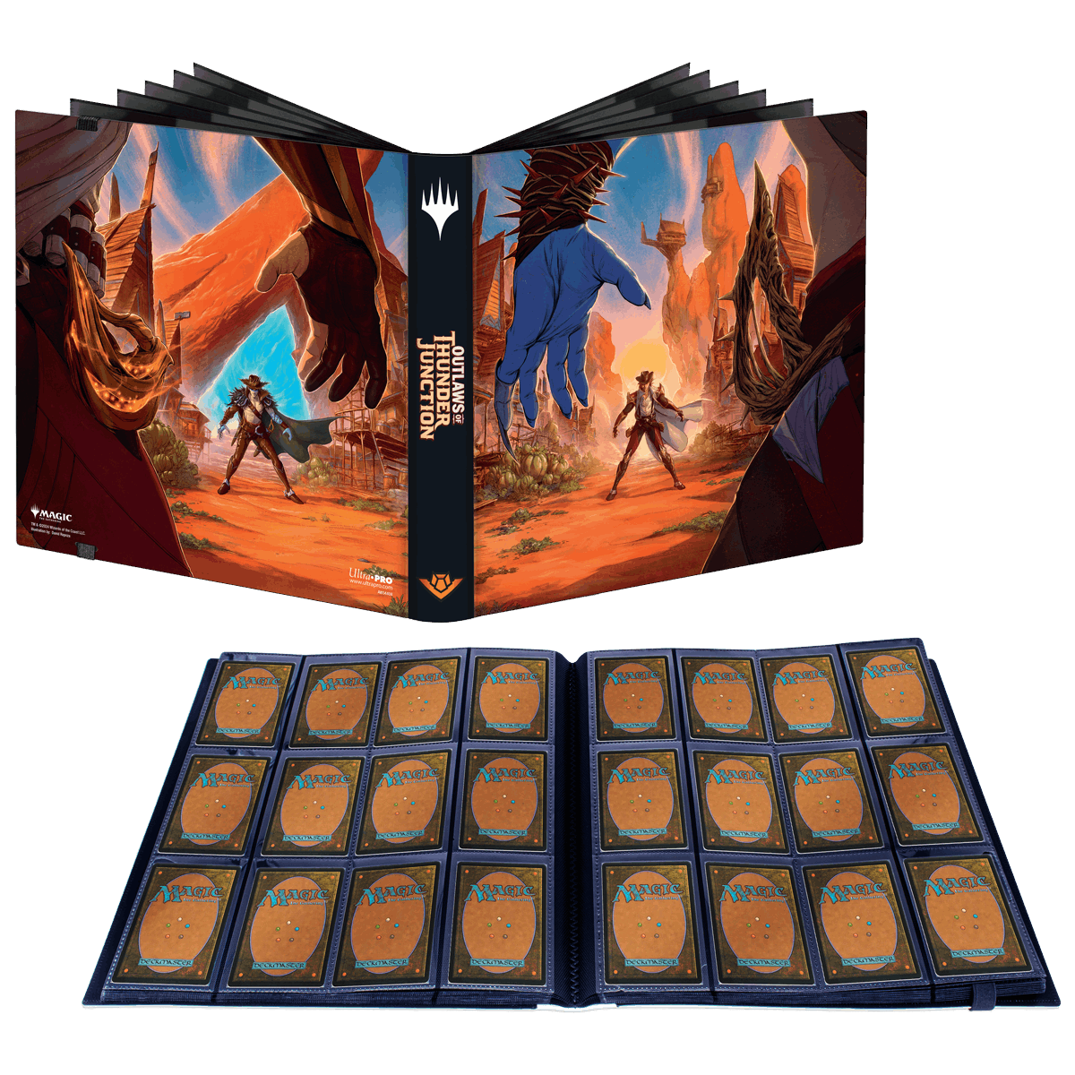 Outlaws of Thunder Junction Oko and Kellan 12 - Pocket PRO - Binder for Magic: The Gathering - E - 38376 - Ultra PRO International - Ultra PRO International