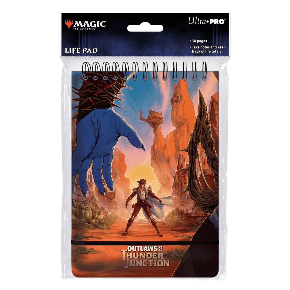 Outlaws of Thunder Junction Oko and Kellan Standoff Spiral Life Pad for Magic: The Gathering - E - 38377 - Ultra PRO International - Ultra PRO International