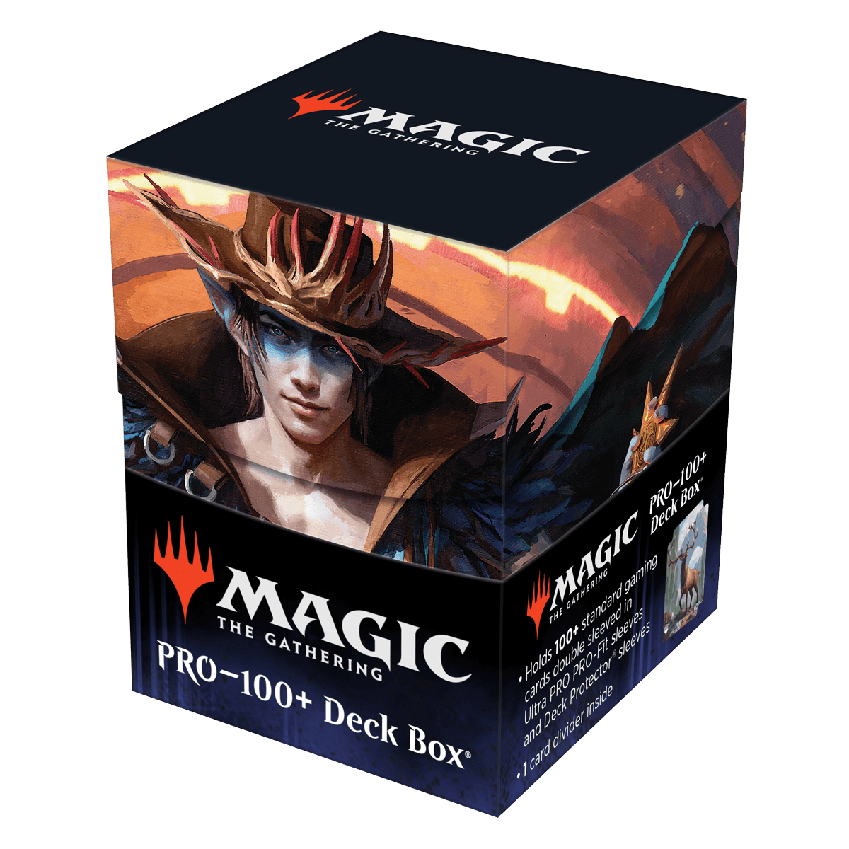 Outlaws of Thunder Junction Oko, the Ringleader Key Art 100+ Deck BoxÂ® for Magic: The Gathering - E - 38367 - Ultra PRO International - Ultra PRO International