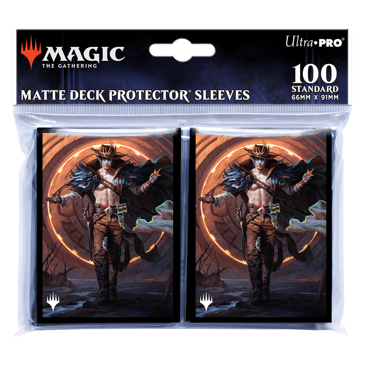 Outlaws of Thunder Junction Oko, the Ringleader Key Art Deck Protector Sleeves (100ct) for Magic: The Gathering - E - 38357 - Ultra PRO International - Ultra PRO International