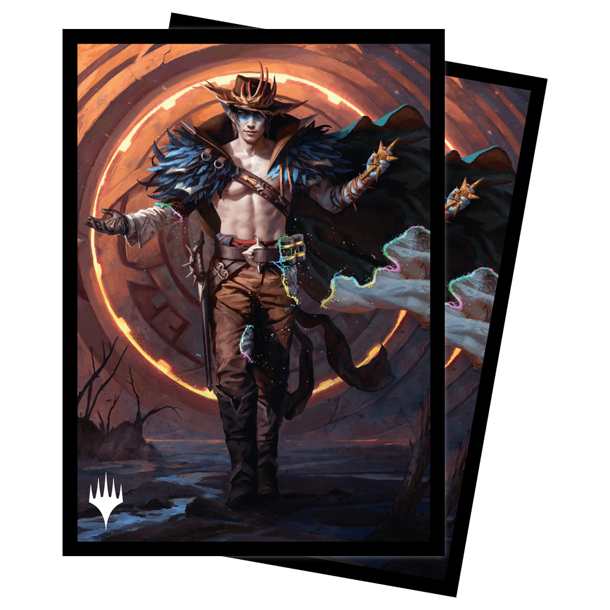 Outlaws of Thunder Junction Oko, the Ringleader Key Art Deck Protector Sleeves (100ct) for Magic: The Gathering - E - 38357 - Ultra PRO International - Ultra PRO International