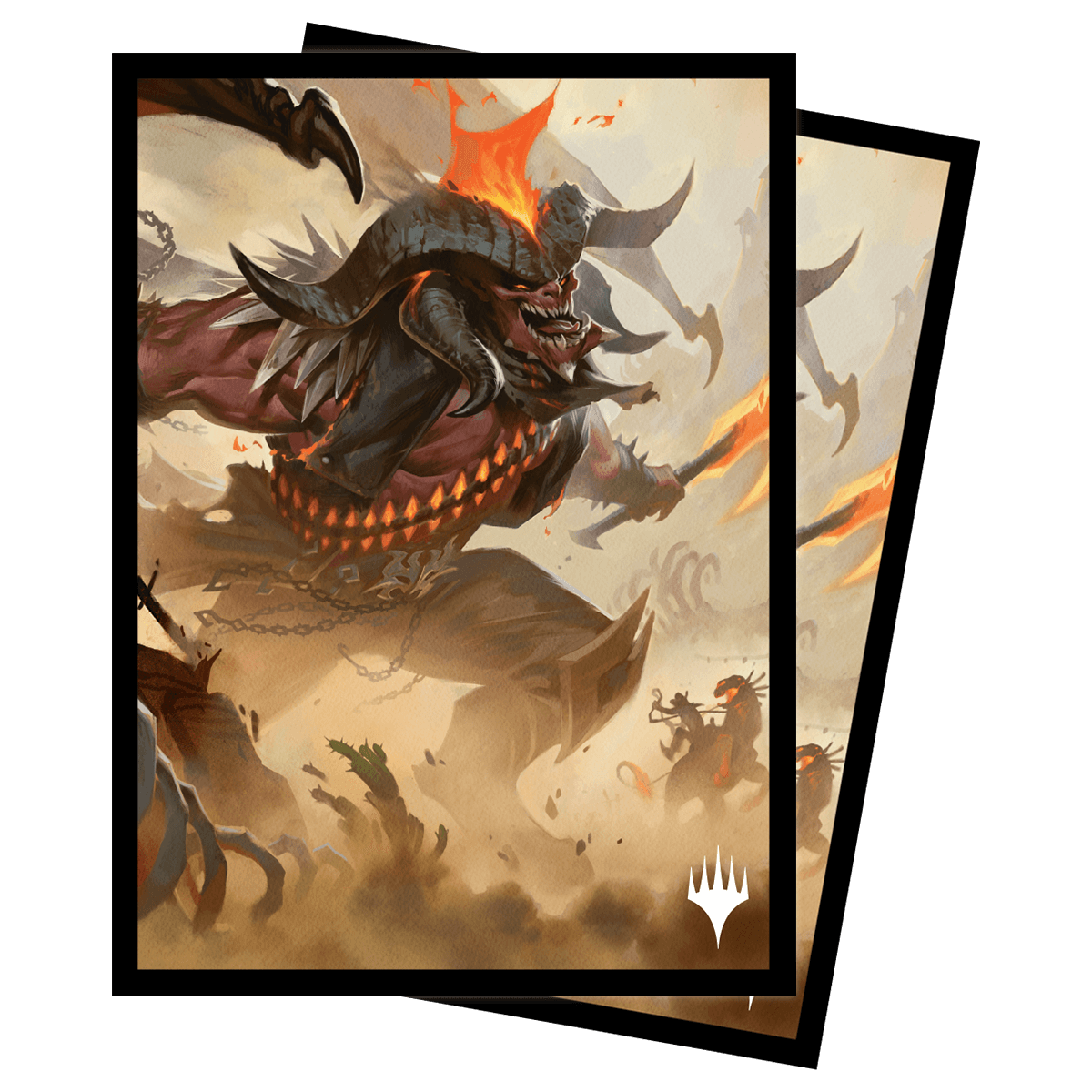 Outlaws of Thunder Junction Rakdos, the Muscle Key Art Deck Protector Sleeves (100ct) for Magic: The Gathering - E - 38359 - Ultra PRO International - Ultra PRO International