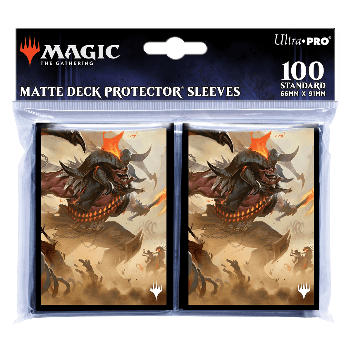 Outlaws of Thunder Junction Rakdos, the Muscle Key Art Deck Protector Sleeves (100ct) for Magic: The Gathering - E - 38359 - Ultra PRO International - Ultra PRO International