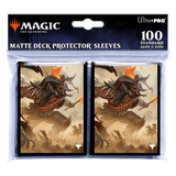 Outlaws of Thunder Junction Rakdos, the Muscle Key Art Deck Protector Sleeves (100ct) for Magic: The Gathering - E - 38359 - Ultra PRO International - Ultra PRO International