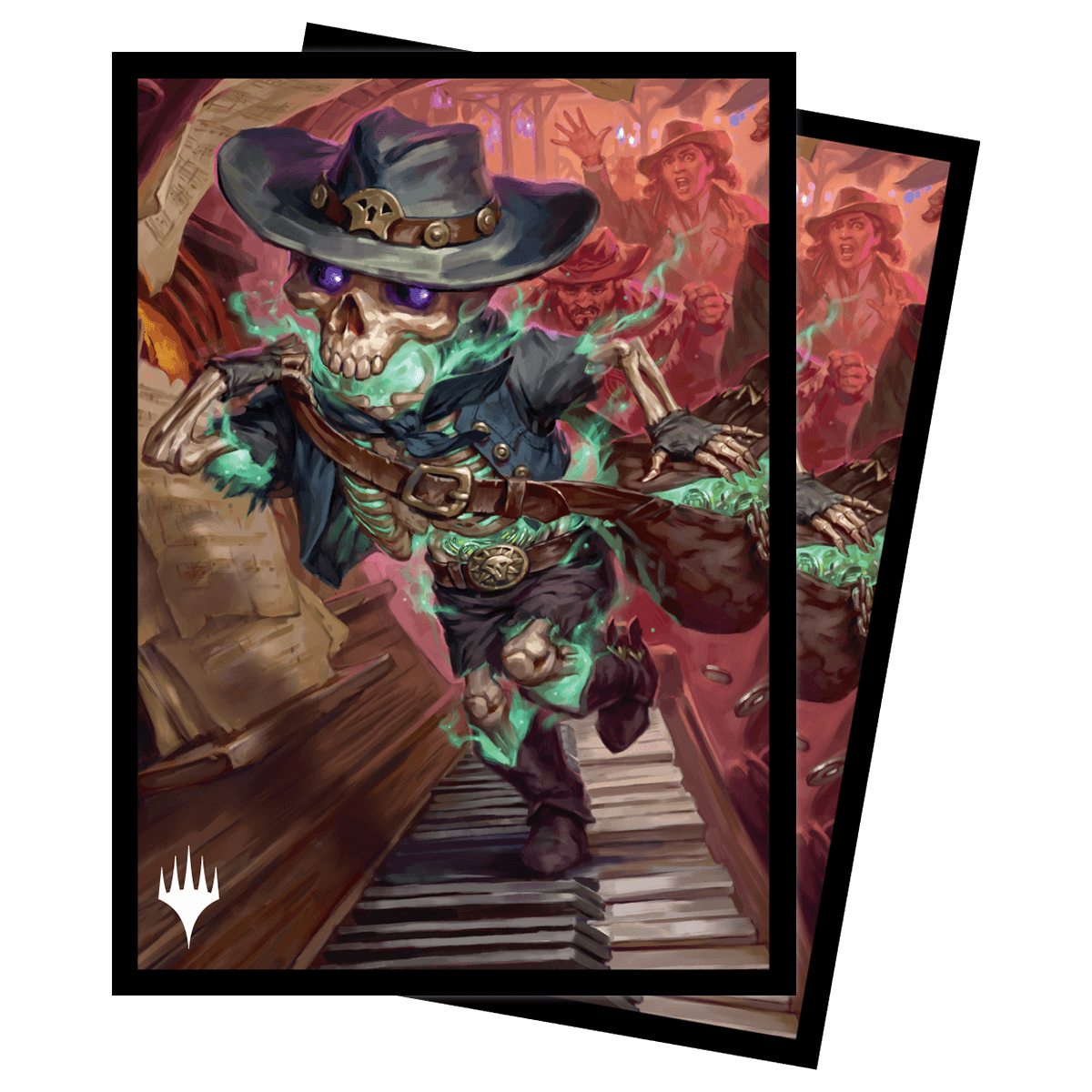 Outlaws of Thunder Junction Tinybones, the Pickpocket Key Art Deck Protector Sleeves (100ct) for Magic: The Gathering - E - 38354 - Ultra PRO International - Ultra PRO International