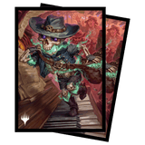 Outlaws of Thunder Junction Tinybones, the Pickpocket Key Art Deck Protector Sleeves (100ct) for Magic: The Gathering - E - 38354 - Ultra PRO International - Ultra PRO International