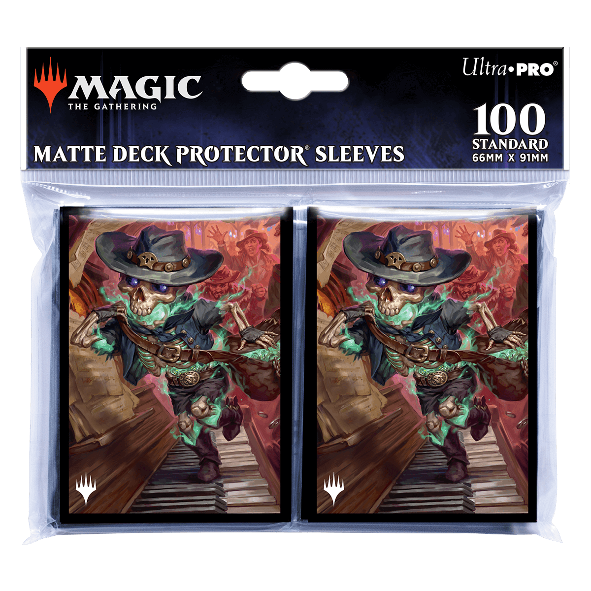 Outlaws of Thunder Junction Tinybones, the Pickpocket Key Art Deck Protector Sleeves (100ct) for Magic: The Gathering - E - 38354 - Ultra PRO International - Ultra PRO International