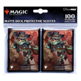 Outlaws of Thunder Junction Tinybones, the Pickpocket Key Art Deck Protector Sleeves (100ct) for Magic: The Gathering - E - 38354 - Ultra PRO International - Ultra PRO International