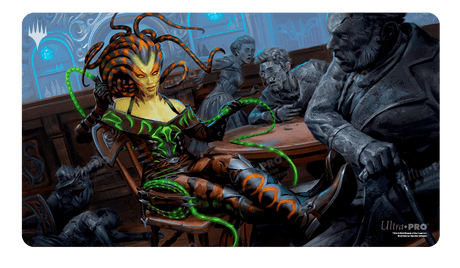 Outlaws of Thunder Junction Vraska, the Silencer Key Art Standard Gaming Playmat for Magic: The Gathering - E - 38387 - Ultra PRO International - Ultra PRO International