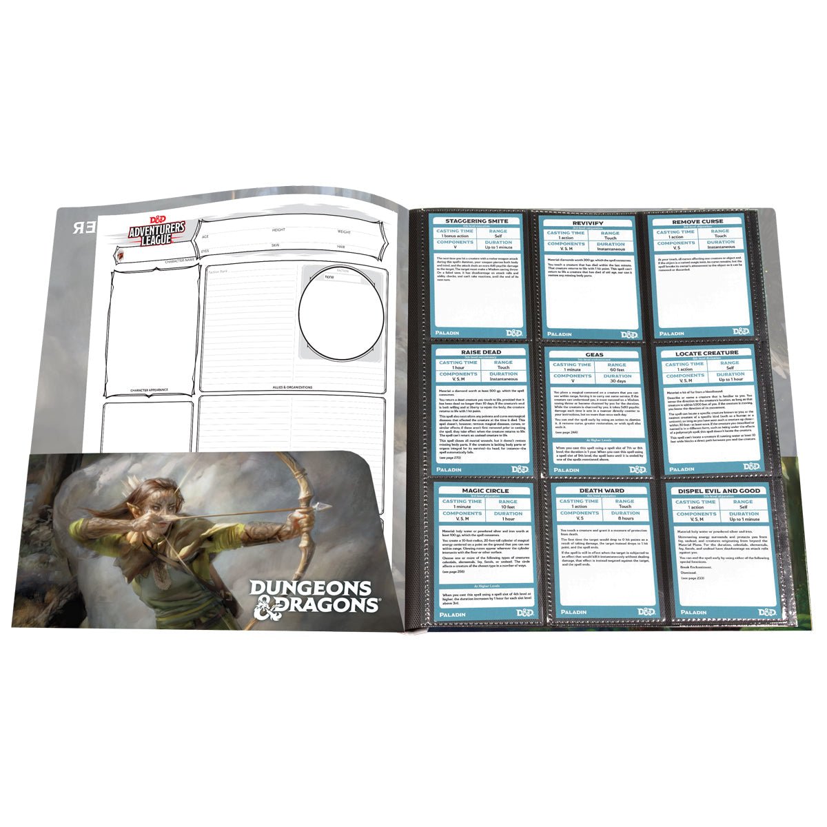 Paladin - Class Folio with Stickers for Dungeons & Dragons - E - 18598 - Ultra PRO - Ultra PRO International