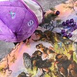 Phandelver and Below: The Shattered Obelisk Underdark D20 Plush Dice Bag for Dungeons & Dragons - E - 19862 - Ultra PRO - Ultra PRO International