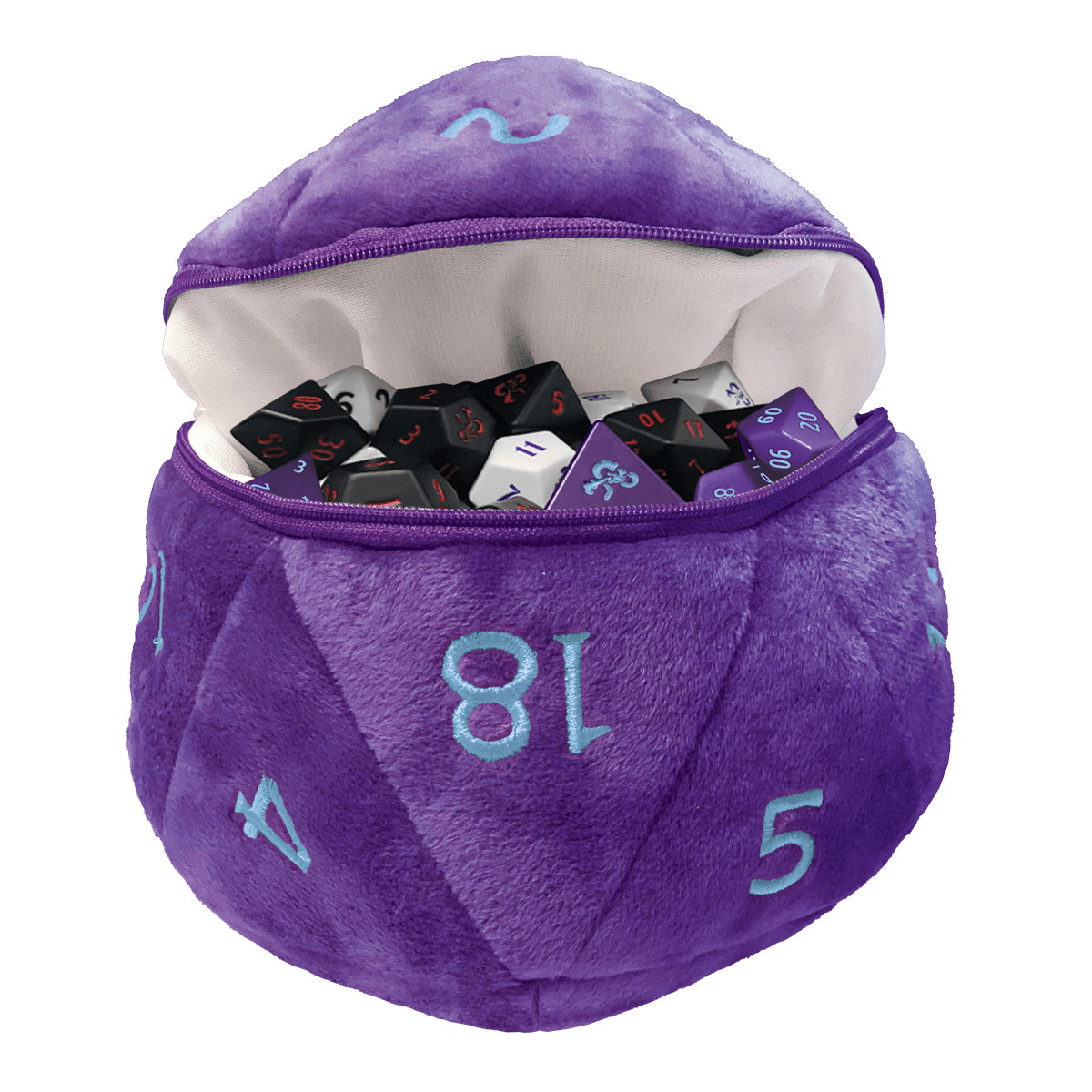 Phandelver and Below: The Shattered Obelisk Underdark D20 Plush Dice Bag for Dungeons & Dragons - E - 19862 - Ultra PRO - Ultra PRO International