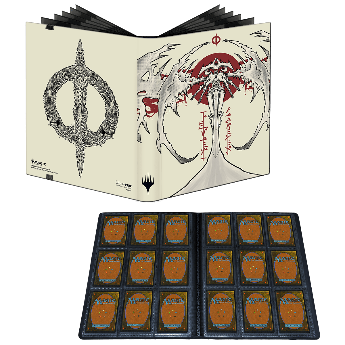 Phyrexia All Will Be One Atraxa 9 - Pocket PRO - Binder for Magic: The Gathering - E - 19683 - Ultra PRO - Ultra PRO International