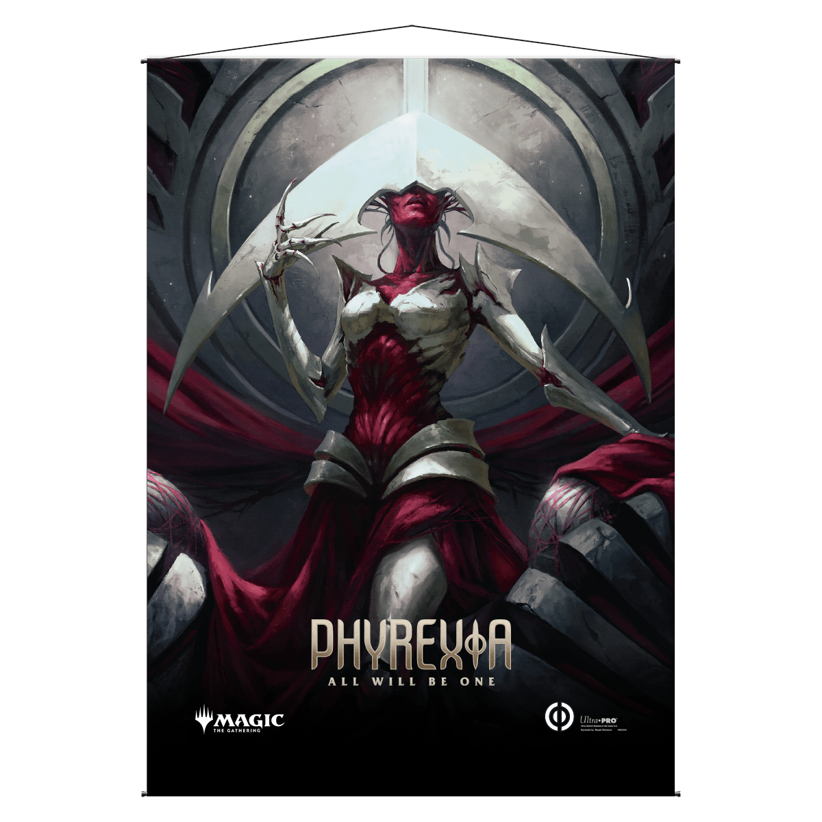 Phyrexia All Will Be One Elesh Norn Wall Scroll for Magic: The Gathering - E - 19687 - Ultra PRO - Ultra PRO International