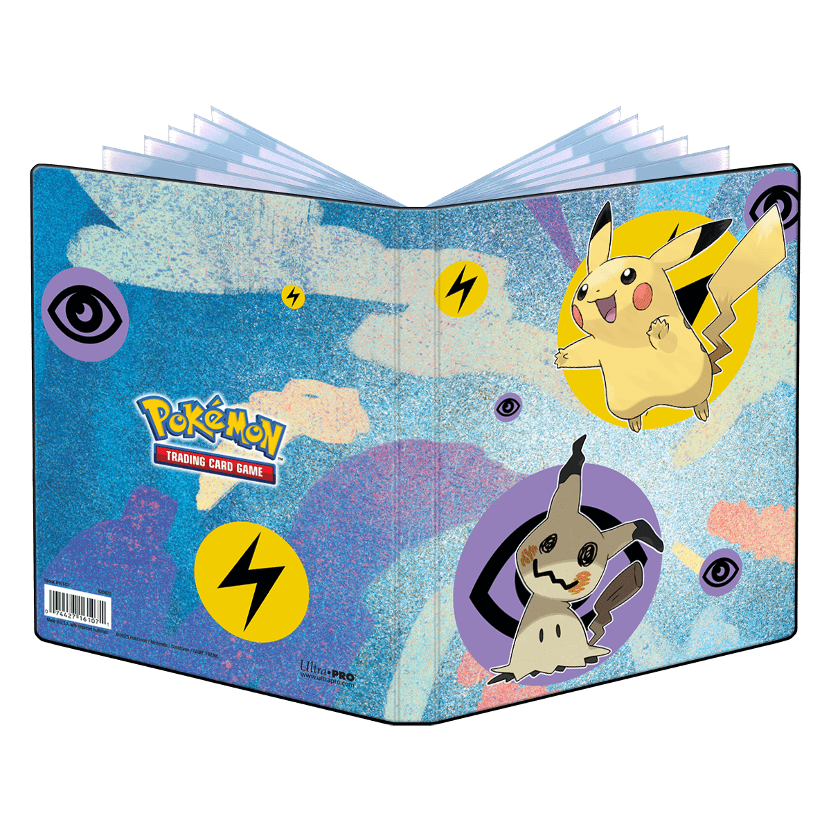 Pikachu & Mimikyu 4 - Pocket Portfolio for PokÃ©mon - E - 16107 - Ultra PRO - Ultra PRO International