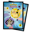 Pikachu & Mimikyu Standard Deck Protector Sleeves (65ct) for Pokémon - E - 16110 - Ultra PRO - Ultra PRO International