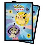 Pikachu & Mimikyu Standard Deck Protector Sleeves (65ct) for Pokémon - E - 16110 - Ultra PRO - Ultra PRO International