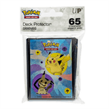 Pikachu & Mimikyu Standard Deck Protector Sleeves (65ct) for Pokémon - E - 16110 - Ultra PRO - Ultra PRO International