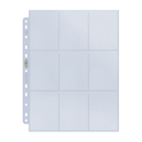 Platinum Series 9 - Pocket 11 - Hole Punch Pages (10ct) for Standard Size Cards - E - 81359 - Ultra PRO - Ultra PRO International