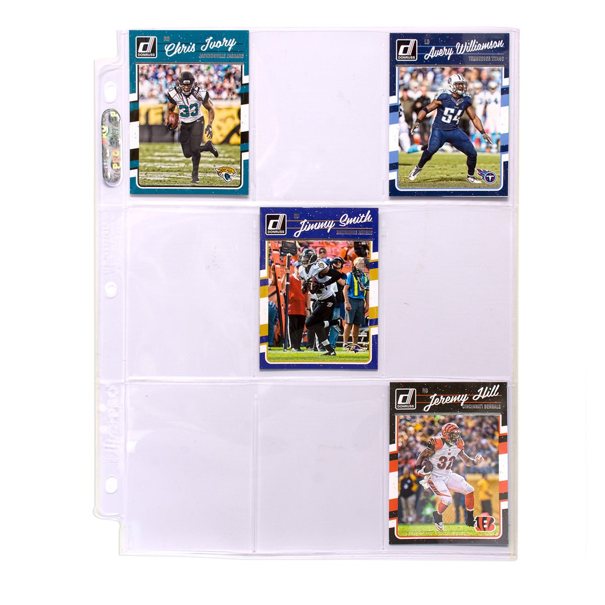 Platinum Series 9 - Pocket Refill Pages for Standard Size Cards - E - 83673 - Ultra PRO - Ultra PRO International