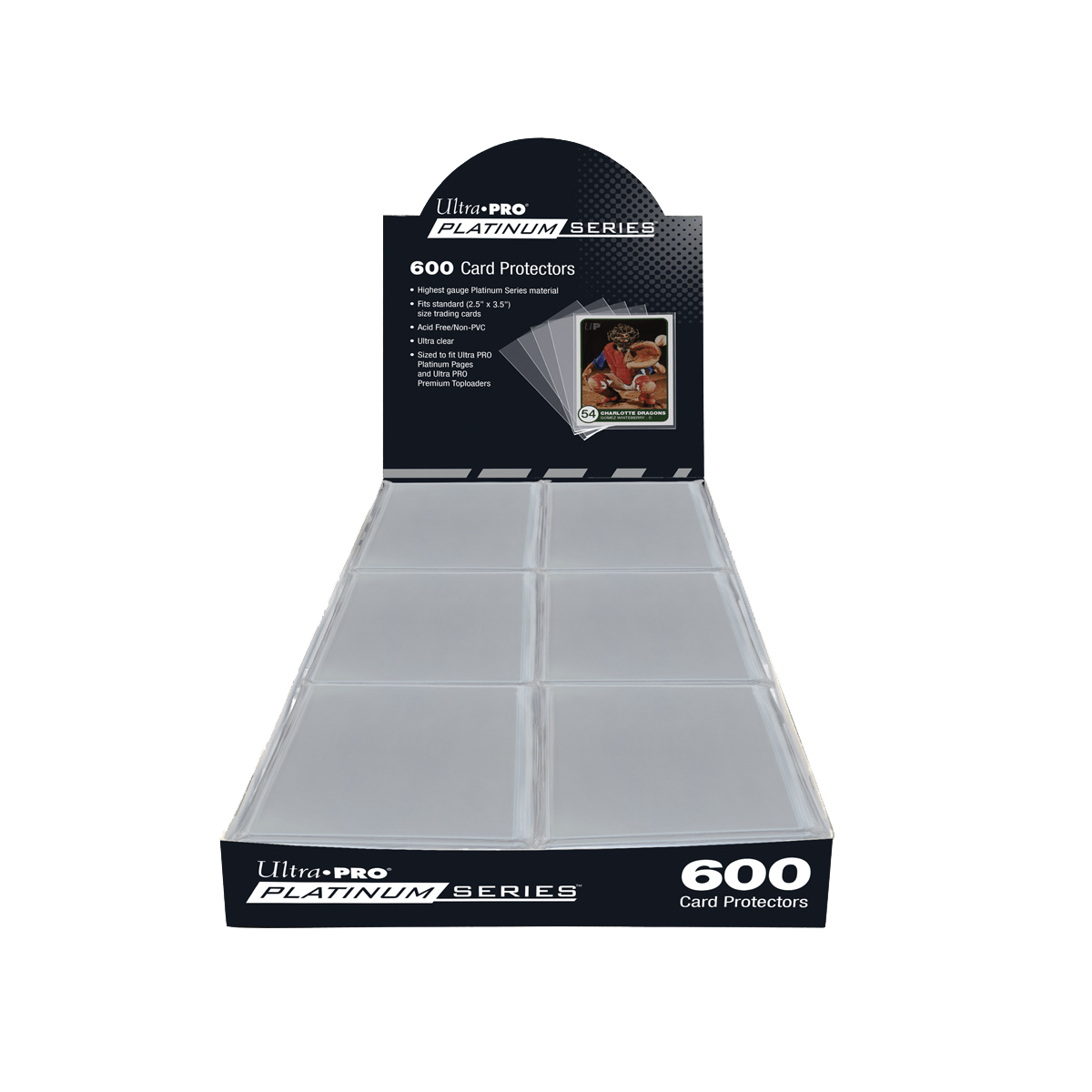 Platinum Series Card Protector Sleeves for Standard Trading Cards - E - 15853 - Ultra PRO - Ultra PRO International