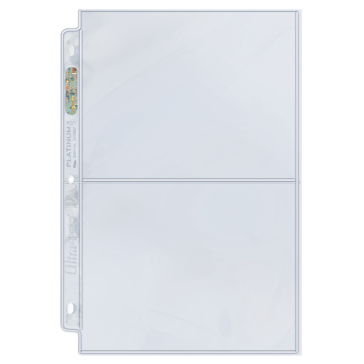 Platinum Series Pocket Pages (100ct) for Cards and Photos - E - 81416 - Ultra PRO - Ultra PRO International