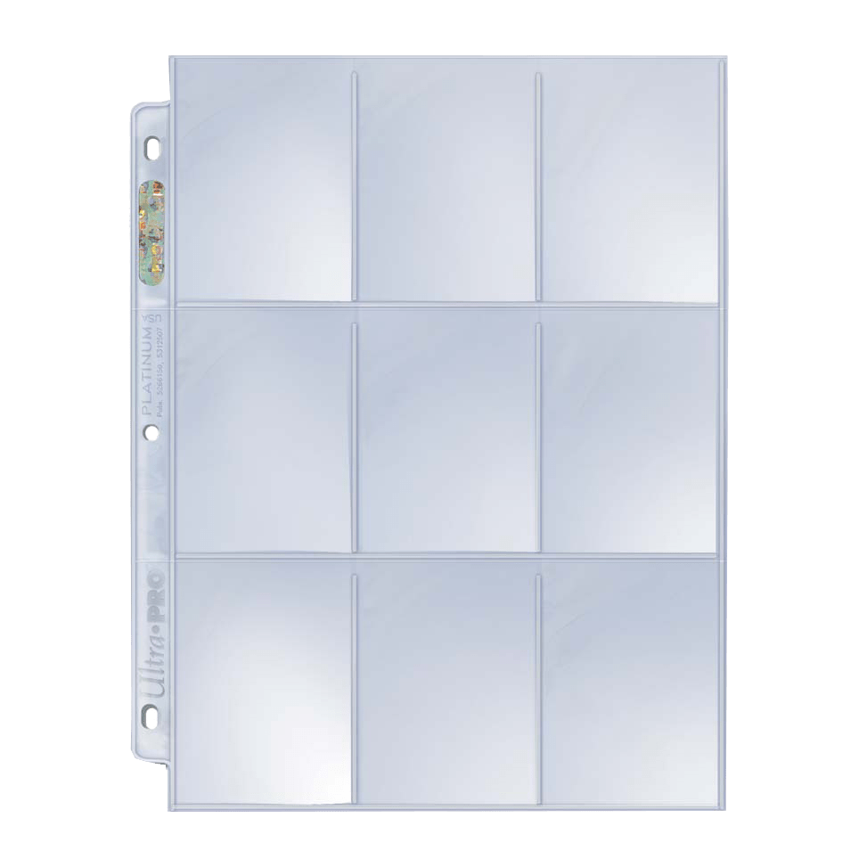 Platinum Series Pocket Pages (100ct) for Cards and Photos - E - 81320 - Ultra PRO - Ultra PRO International