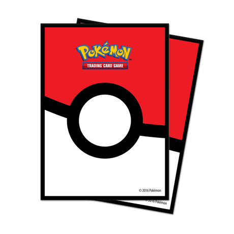 Poké Ball Standard Deck Protector Sleeves (65ct) for Pokémon - E - 85120 - Ultra PRO - Ultra PRO International