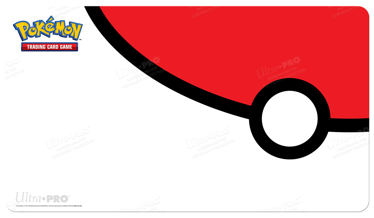 PokÃ© Ball Standard Gaming Playmat Mousepad for Pokemon - E - 85246 - Ultra PRO - Ultra PRO International