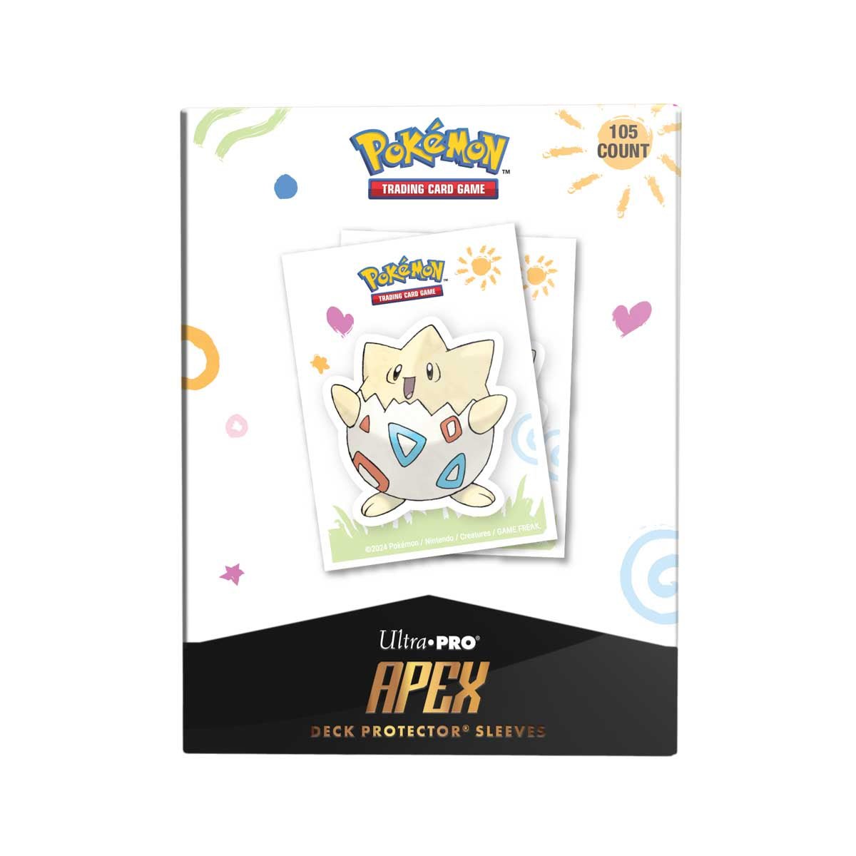 Pokémon Togepi 105ct APEX™ Deck Protector Sleeves - E - 16474 - Ultra PRO International - Ultra PRO International