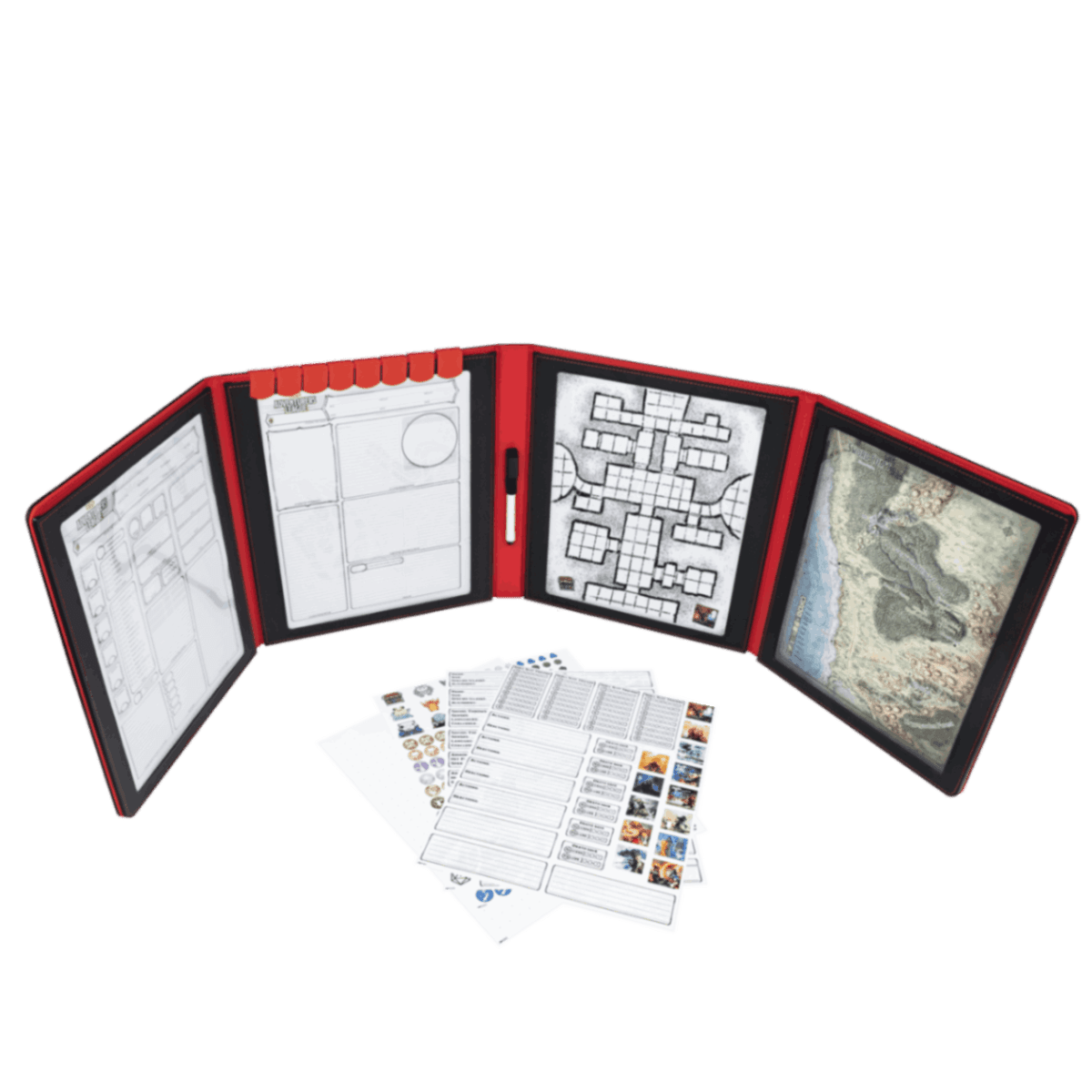 Premium Dungeon Masterâ€™s Screen for Dungeons & Dragons - E - 19460 - Ultra PRO - Ultra PRO International